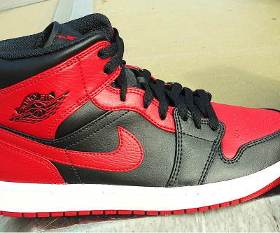 Air Jordan 1 Banned Side Profile